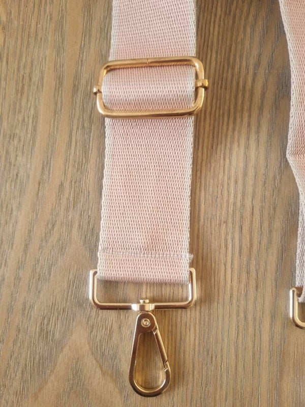 Bandoulière rose poudre