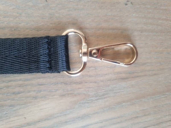 Bandouliere Fine Noire