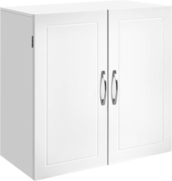 SZAFKA ŚCIENNA WISZĄCA, SZAFKA NA LEKI, REGULOWANE PÓŁKI 30x60x60 SONGMICS P117-3