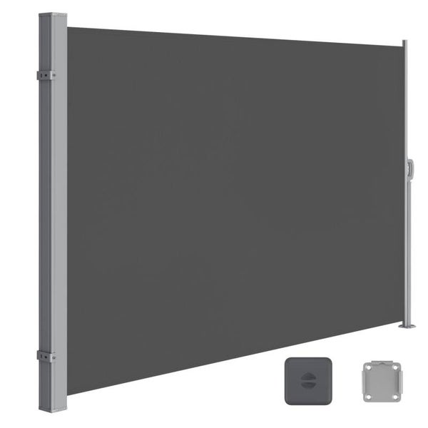 MARKIZA PIONOWA ROLETA BOCZNA ROZSUWANA PRZECIWSŁONECZNA SŁUPEK 180x450cm AONGMICS P142-5