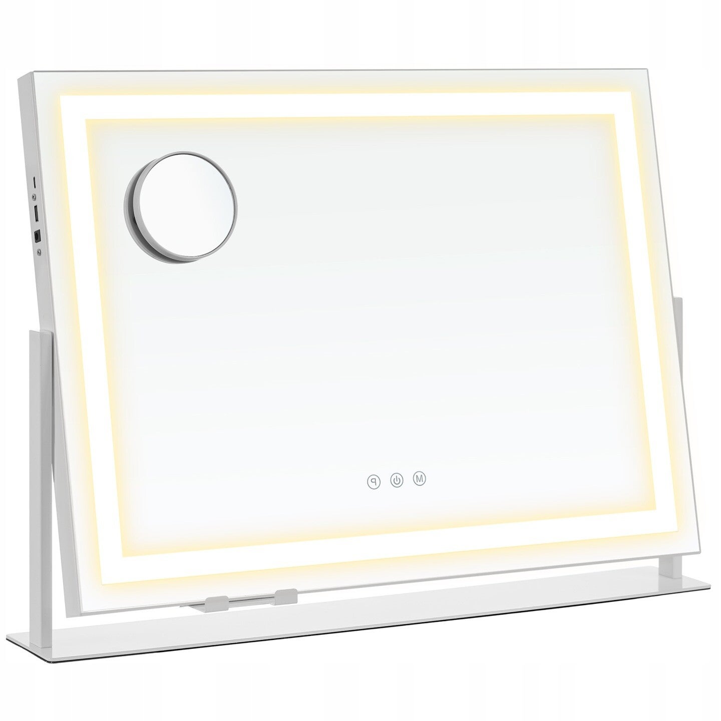 LUSTRO OŚWIETLENIE LED PORT ŁADOWANIA STEROWANIE DOTYKOWE POWIEKSZAJĄCE SONGMICS P129-2 P133-1 P137-7 P145-2