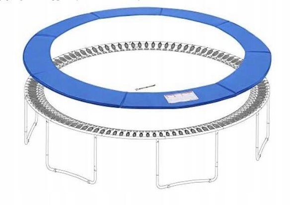 OSŁONA NA SPRĘŻYNY TRAMPOLINY SONGMICS 244-244 cm P124-14