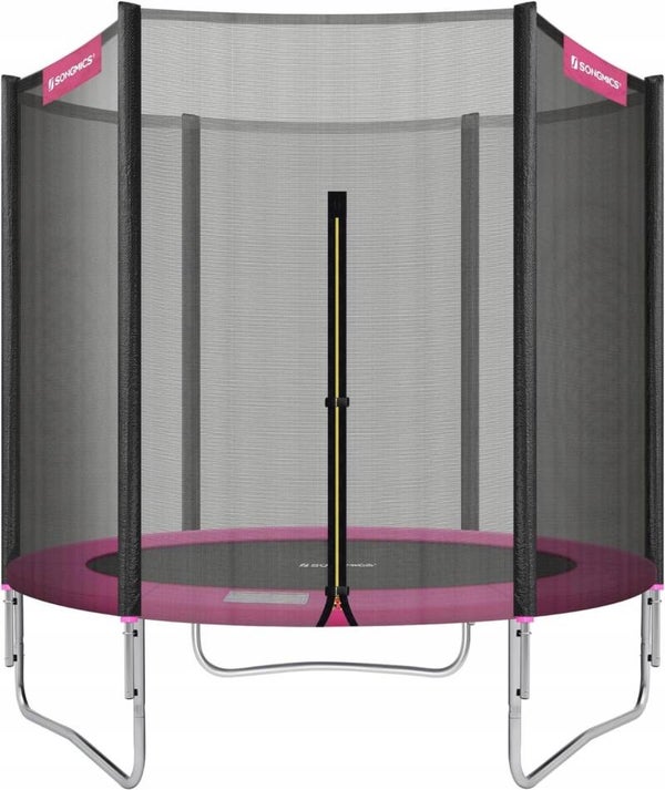TRAMPOLINA ZEWNĘTRZNA OGRODOWA 183CM SIATKA ZABEZPUECZAJĄCA 100KG SONGMICS P126-25