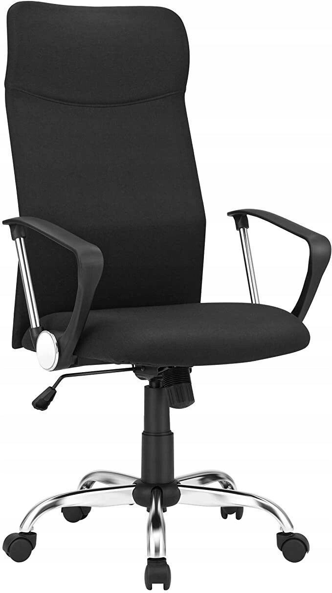 FOTEL BIURIOWY, ERGONOMICZNE KRZESŁO, SIEDZISKO OBROTOWE 120KG SONGMICS P131-5