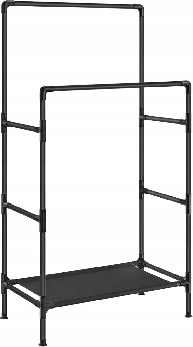 PODWÓJNY DRĄŻEK NA UBRANIA GARDEROBA SZAFA ORGANIZER SONGMICS 55KG P130-12