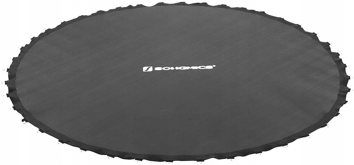 MATA DO TRAMPOLINY SONGMICS 305cm 64 UCHWYTY DO SPRĘŻYN BATUT CZARNY P143-8
