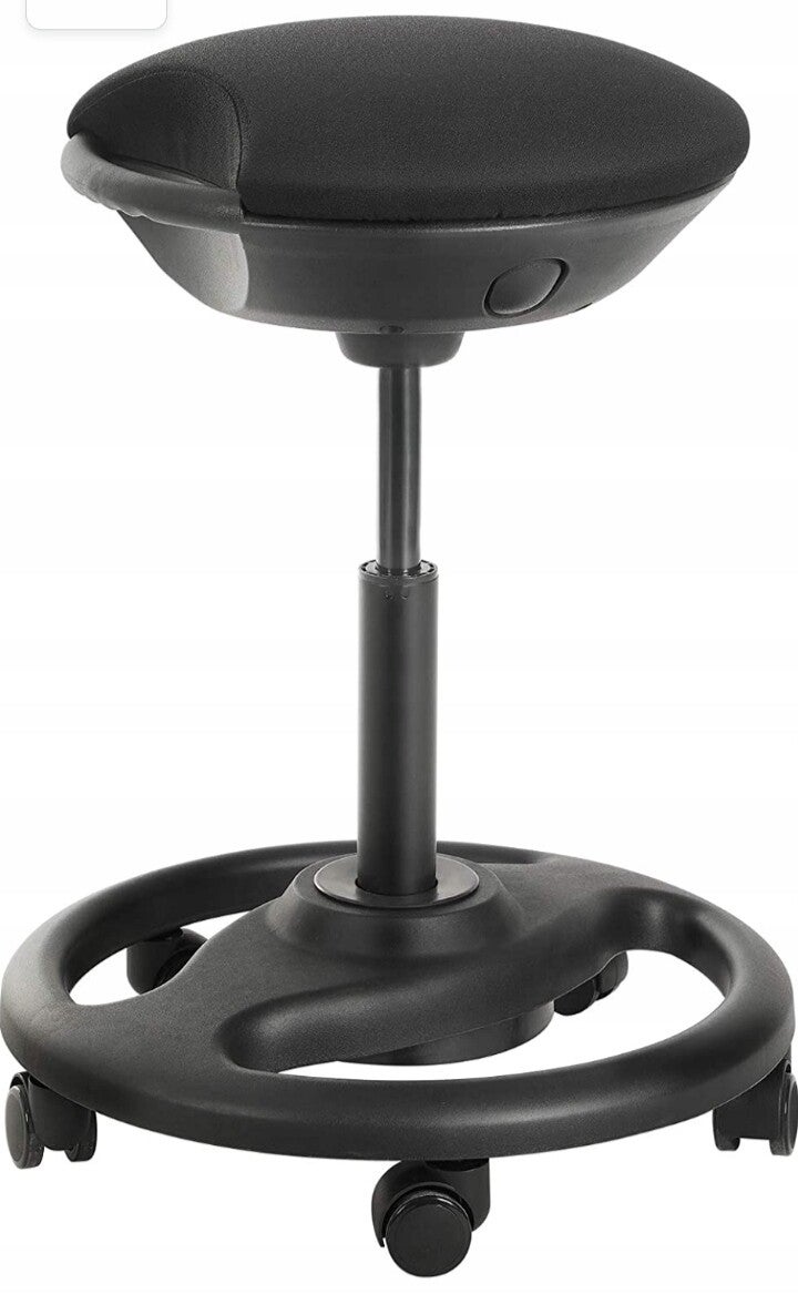 TABORET OBROTOWY STOŁEK ROBOCZY SONGMICS REGULOWANA WYSOKOŚĆ HOKER UCHWYT SONGMICS P145-14