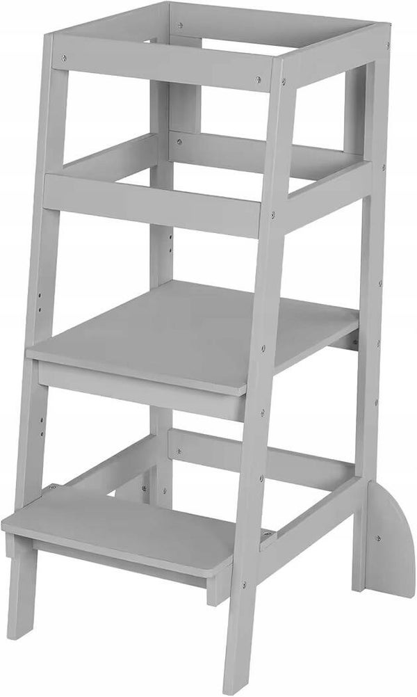 Drabinka edukacyjna dla dzieci, krzesełko wspomagające