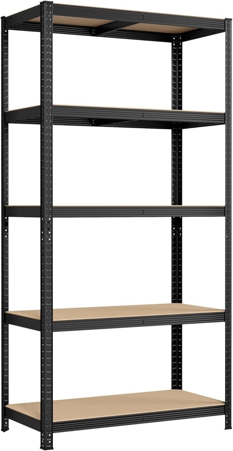 DUŻY REGAŁ MAGAZYNOWY DO GARAŻU 200x100x200cm MAX 120kg/PÓŁKĘ METALOWY P168-1