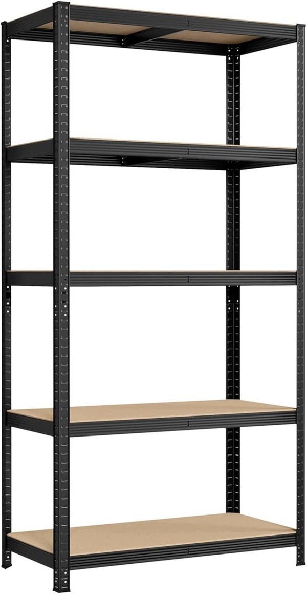DUŻY REGAŁ MAGAZYNOWY DO GARAŻU 200x100x200cm MAX 120kg/PÓŁKĘ METALOWY P168-1