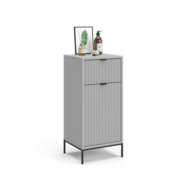 Szafka łazienkowa, lamele, słupek łazienkowy, komoda