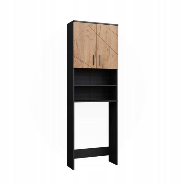 Szafka nad pralkę "Irma" Antracyt/Dąb szafka łazienkowa