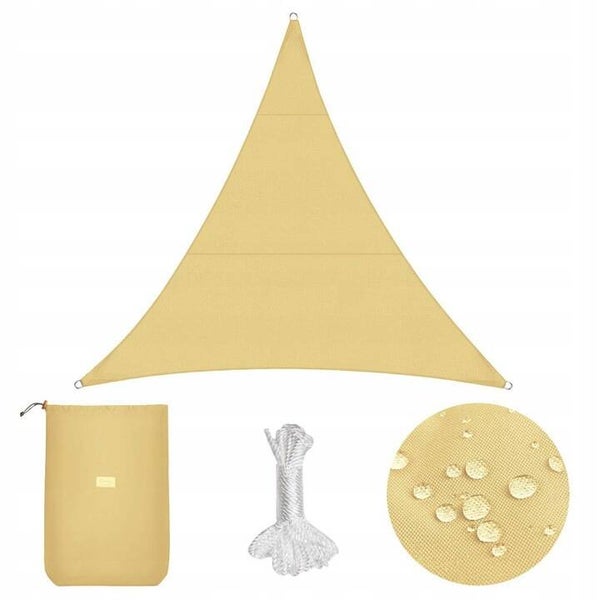 Żagiel ogrodowy, osłona przeciwsłoneczna, zadaszenie, przeciwdeszczowy