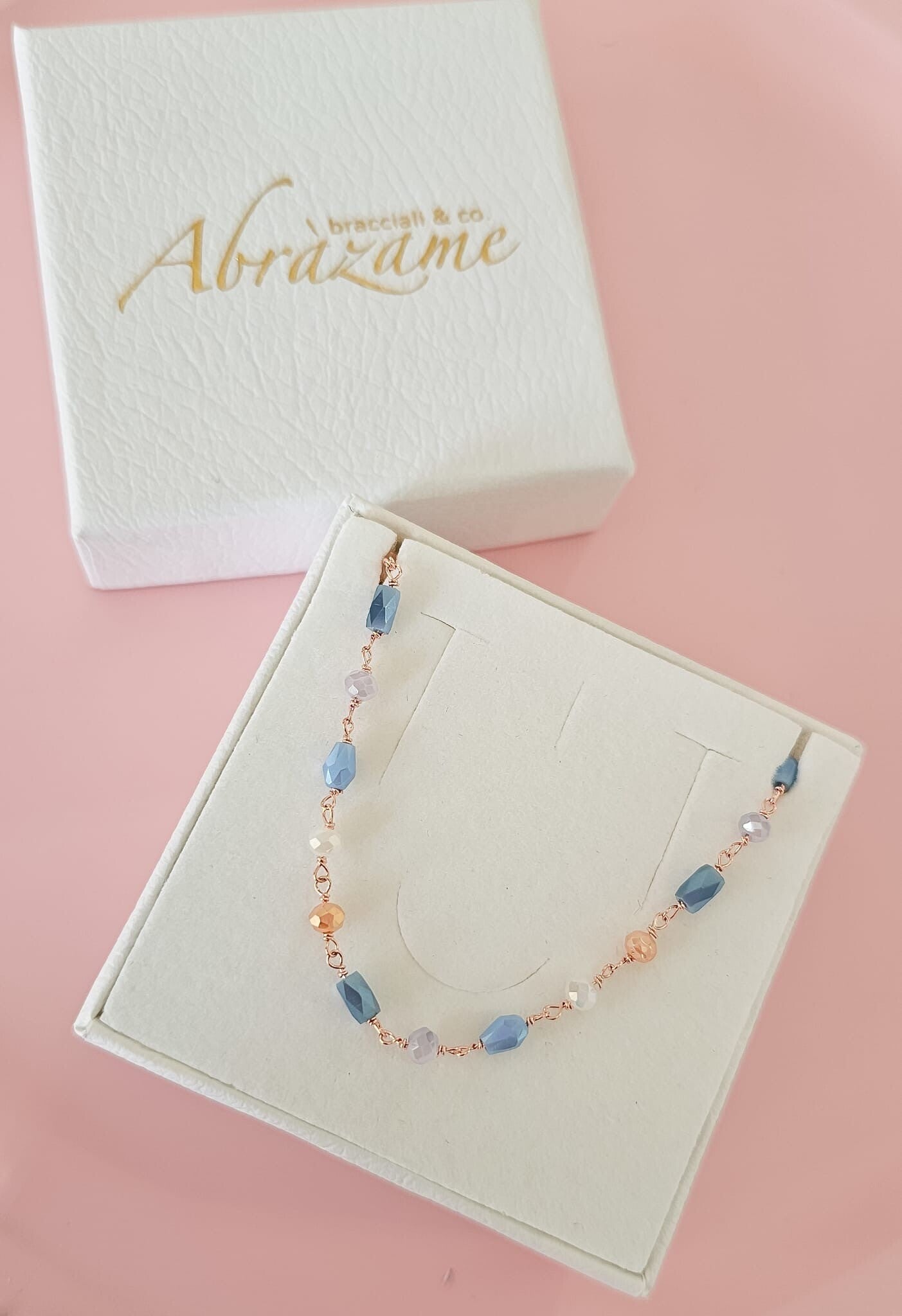 Collana arcobaleno del tramonto Abràzame