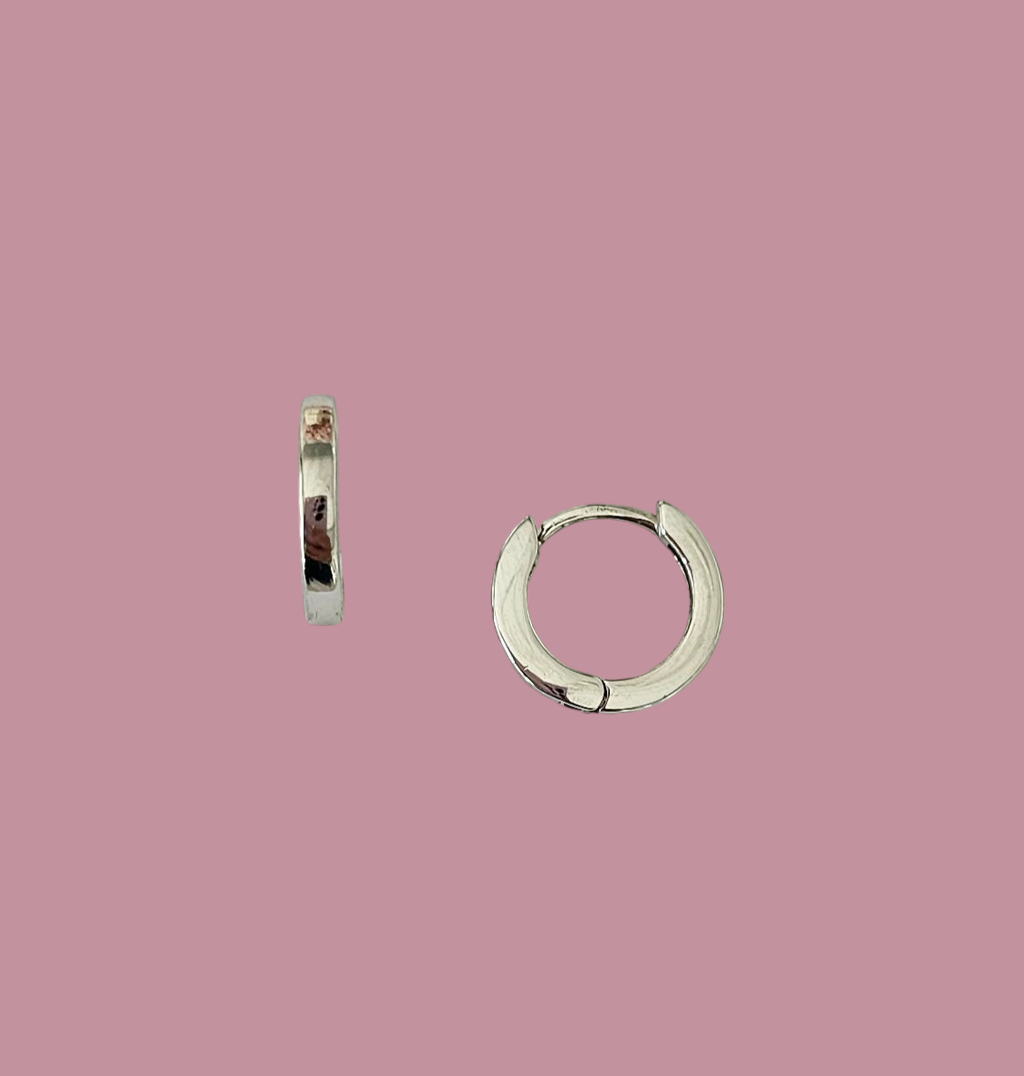 Mini hoops lisci
