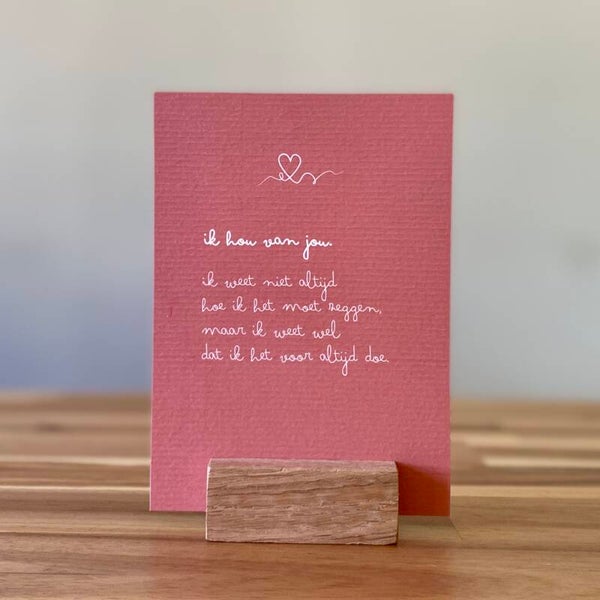 Ik hou van jou - voor altijd