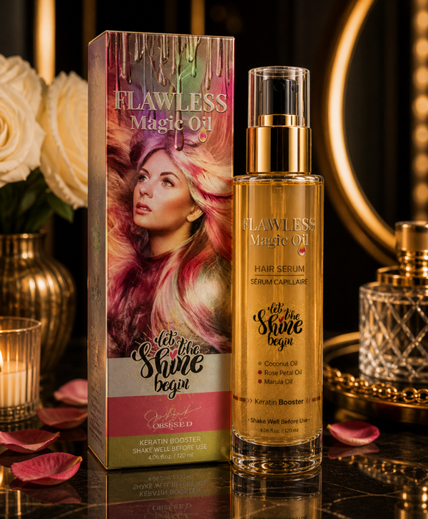 Royale Flawless Magic Oil Hair Serum – Keratin Booster Shine Treatment