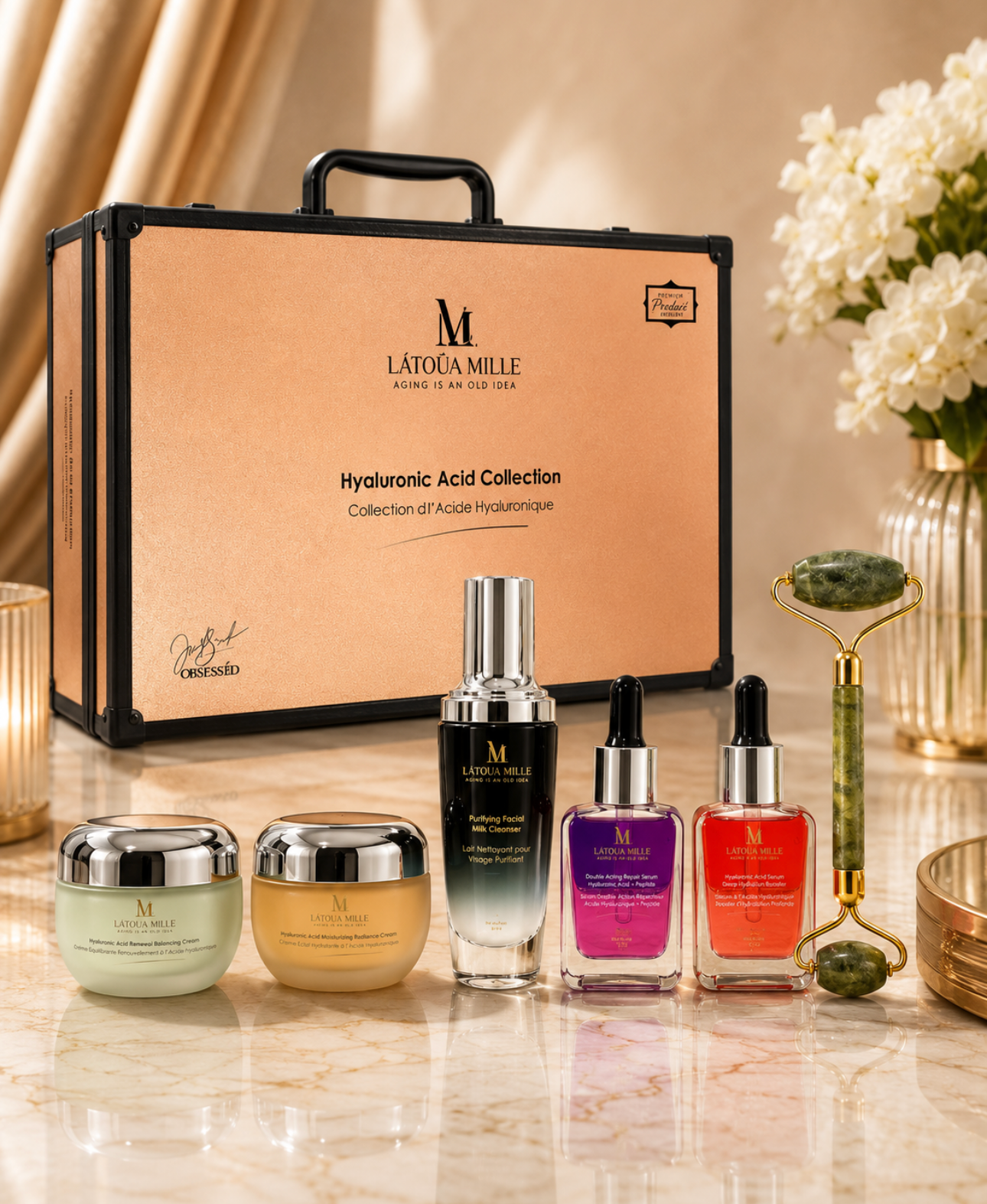 LÁTOUA Mille Hyaluronic Acid Collection – Luxury Skincare Set