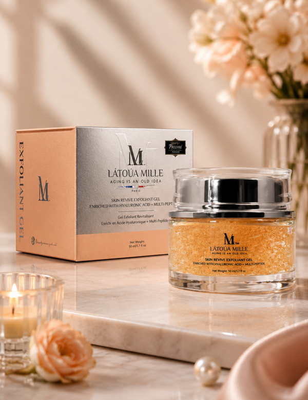Látoua Mille Skin Revive Exfoliant Gel (Hyaluronic Acid + Multi-Peptide)