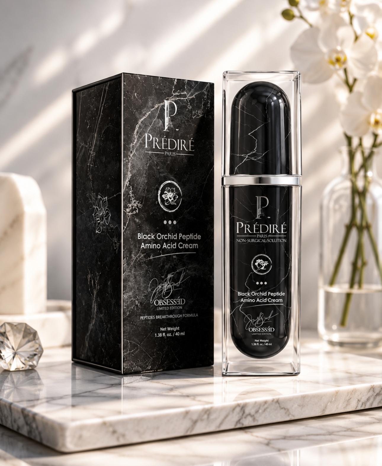 Prédiré Paris Black Orchid Peptide Amino Acid Cream (Age Defying Collection)