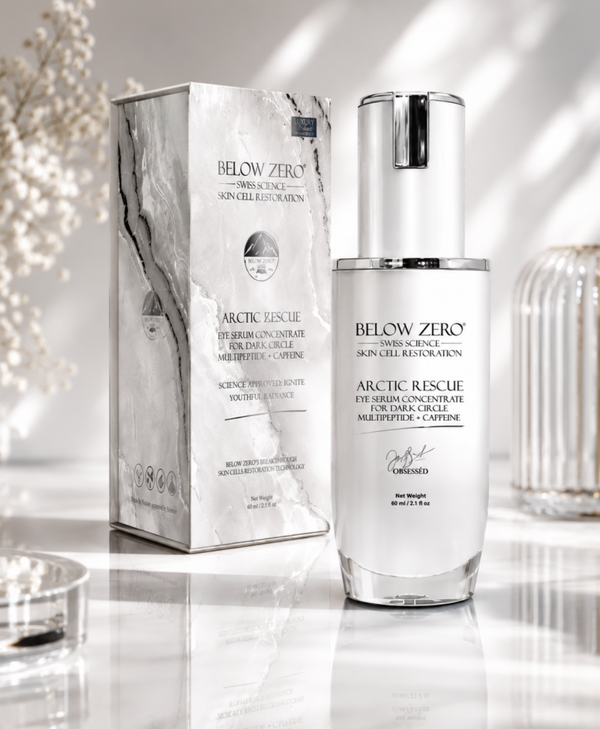 Below Zero Arctic Rescue Eye Serum Concentrate for Dark Circle Multi-Peptide + Caffeine (50ml)