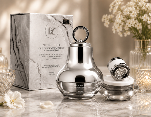 Below Zero Arctic Rescue Eye Treatment with Smart Light & Vibration Device – Luxury Skincare System