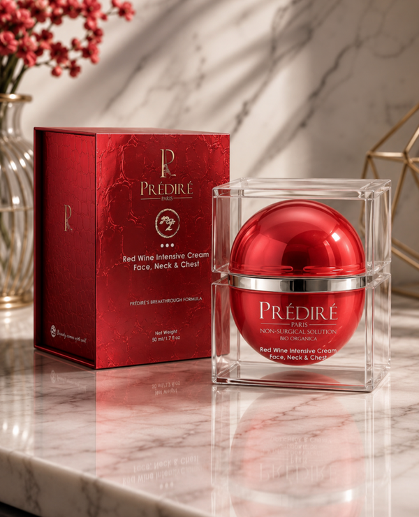 Prédiré Paris Red Wine Intensive Cream – Face, Neck & Chest (50ml)