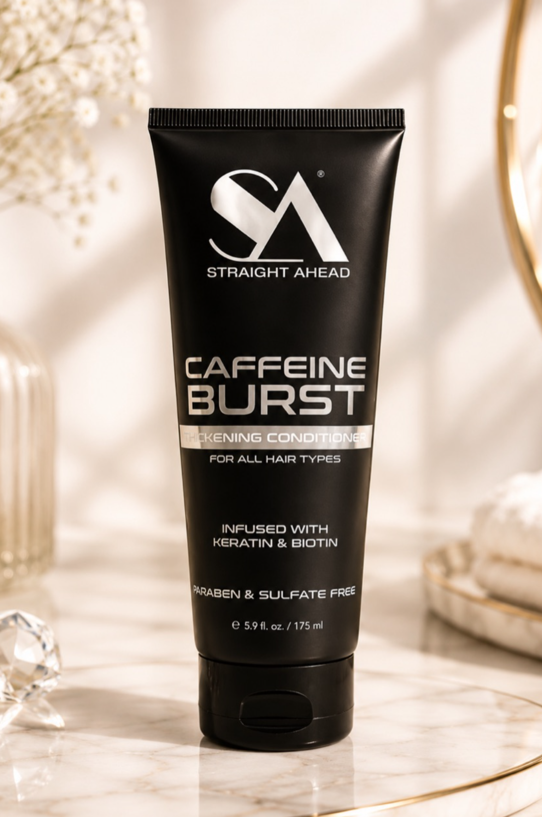 Straight Ahead Caffeine Burst Thickening Conditioner