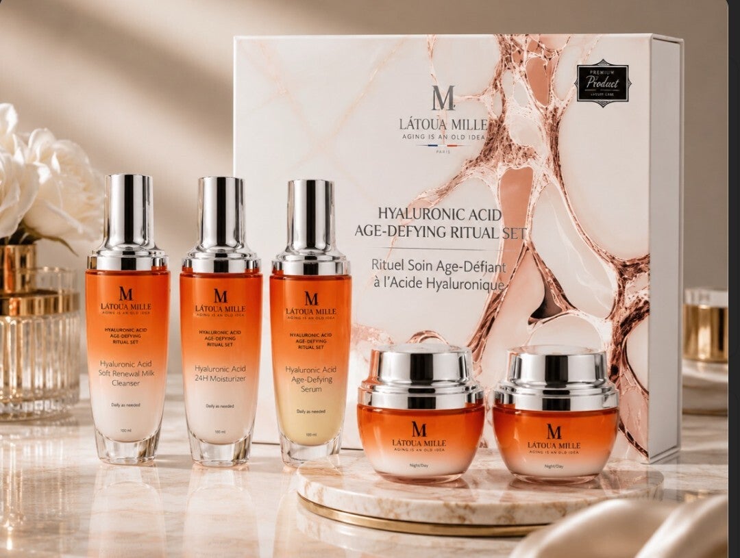 Látouà Mille Hyaluronic Acid Age-Defying Ritual Set