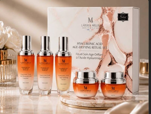 Látouà Mille Hyaluronic Acid Age-Defying Ritual Set