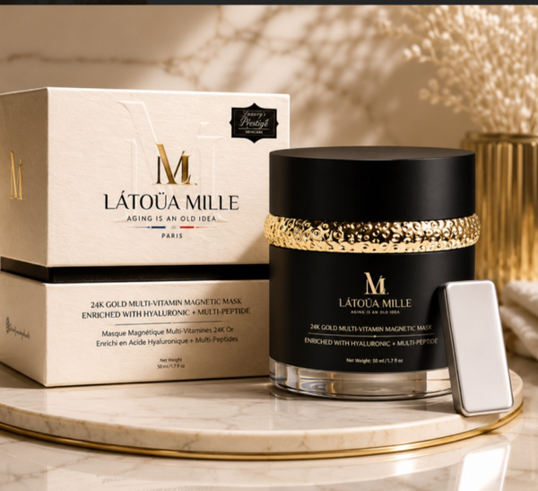 LÁTOUA Mille 24K Gold Multi-Vitamin Magnetic Mask