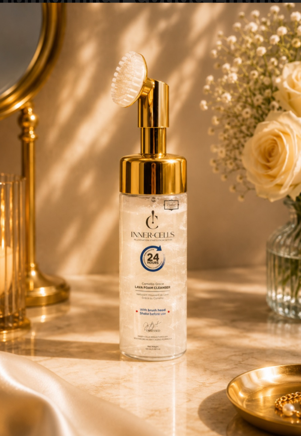 LÁTOUA Mille Chamomile Peptide Lifting Lava Foam Cleanser