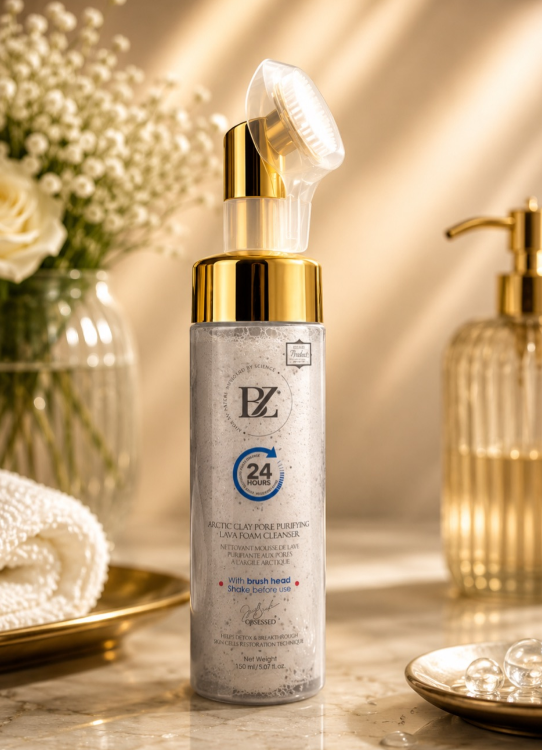Below Zero Arctic Clay Pore Purifying Lava Foam Cleanser