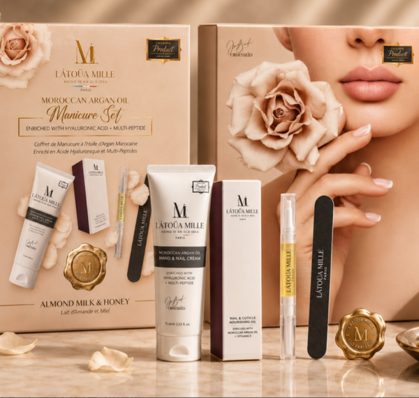 LÁTOUA Mille Moroccan Argan Oil Manicure Set by Obsessed