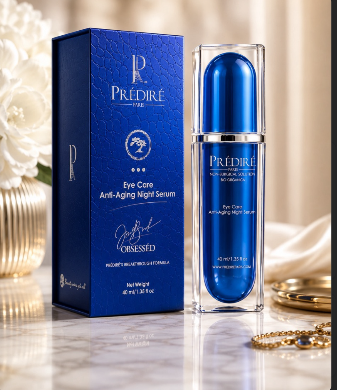 Prédiré Intensive Rapid Renewal Eye Care Anti Aging Night Serum