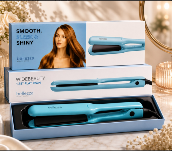 Bellezza WideBeauty | Professional 1.75" Wide Plate Flat Iron