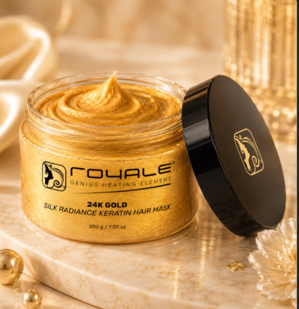Royale 24K Gold Silk Radiance Keratin Hair Mask