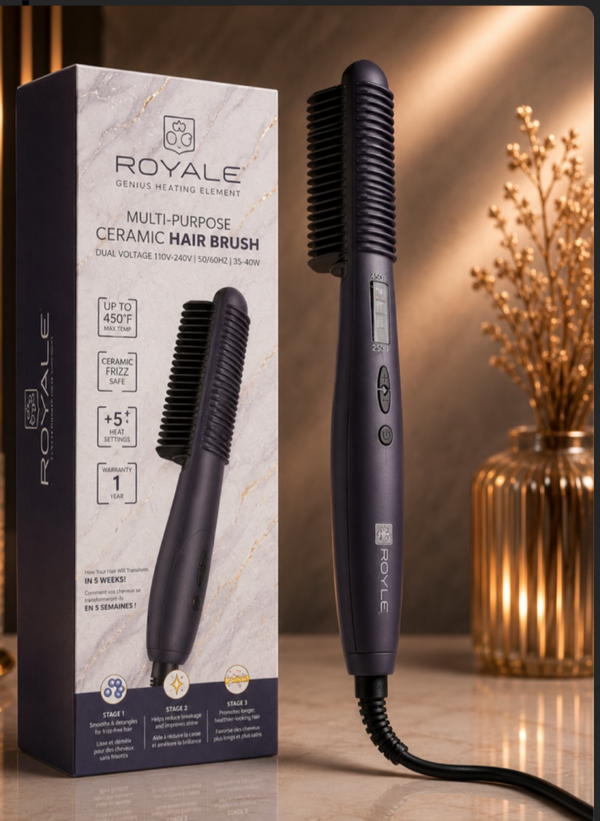 Royale Multi-Purpose Ceramic Hair Brush