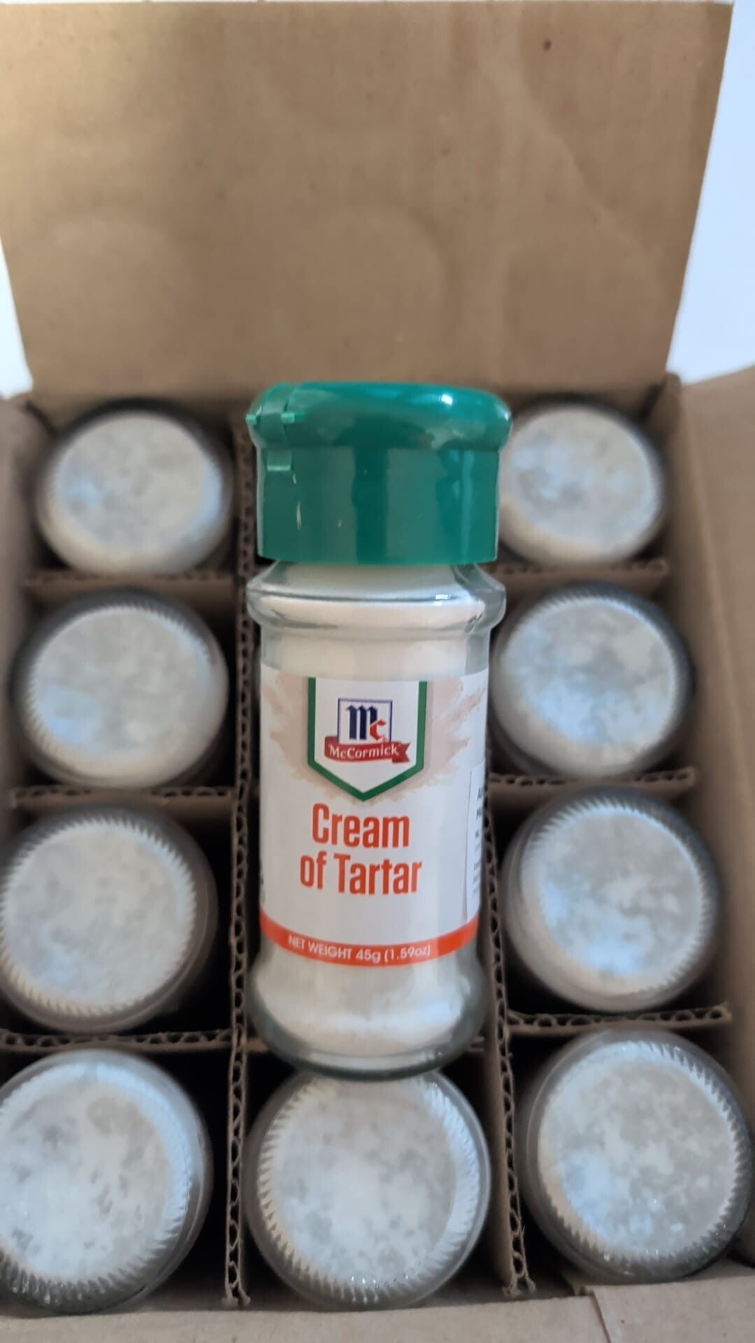 MCCORMIC CREAM OF TARTAR 45g