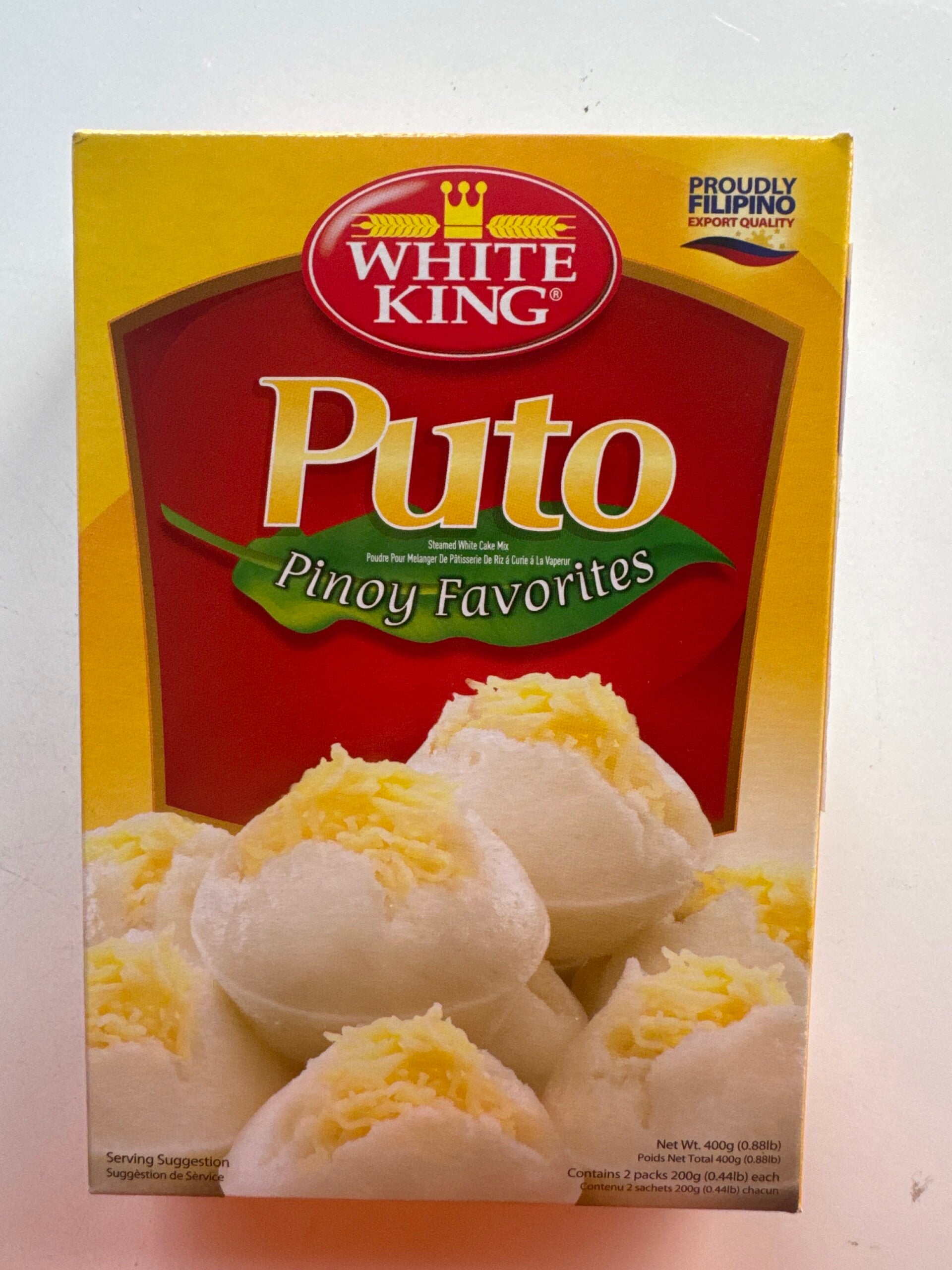 Puto Mix White King 400g