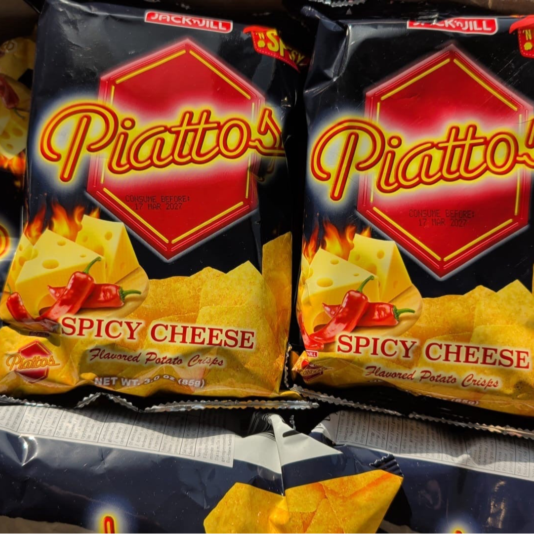 JJ Piattos Spicy Cheese 85g