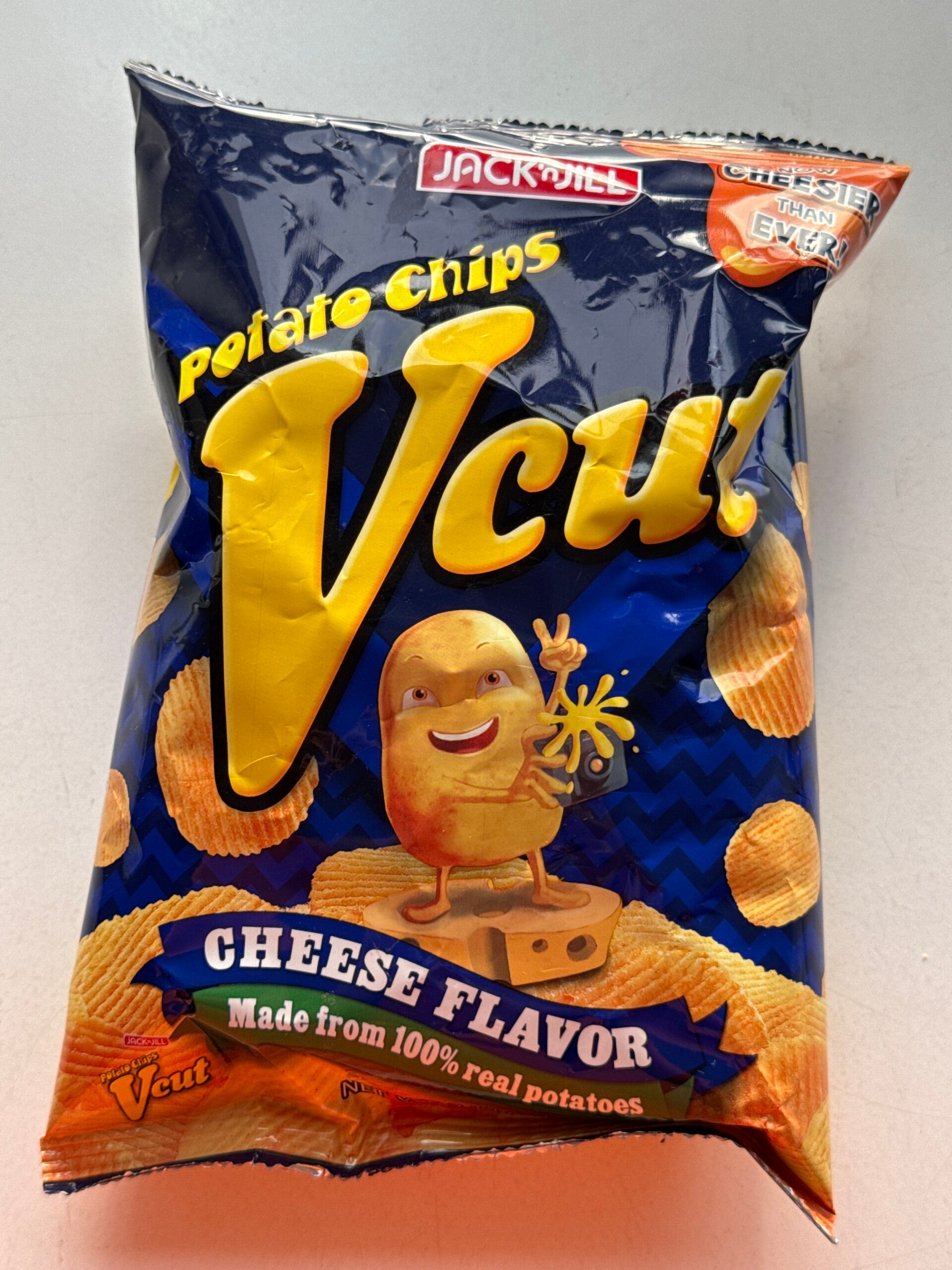 J&J V-CUT CHEESE 65G