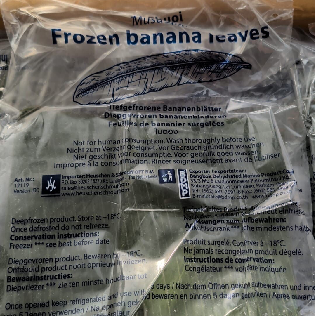 WrapBananenblatt BDMP Banana Leaves 454g