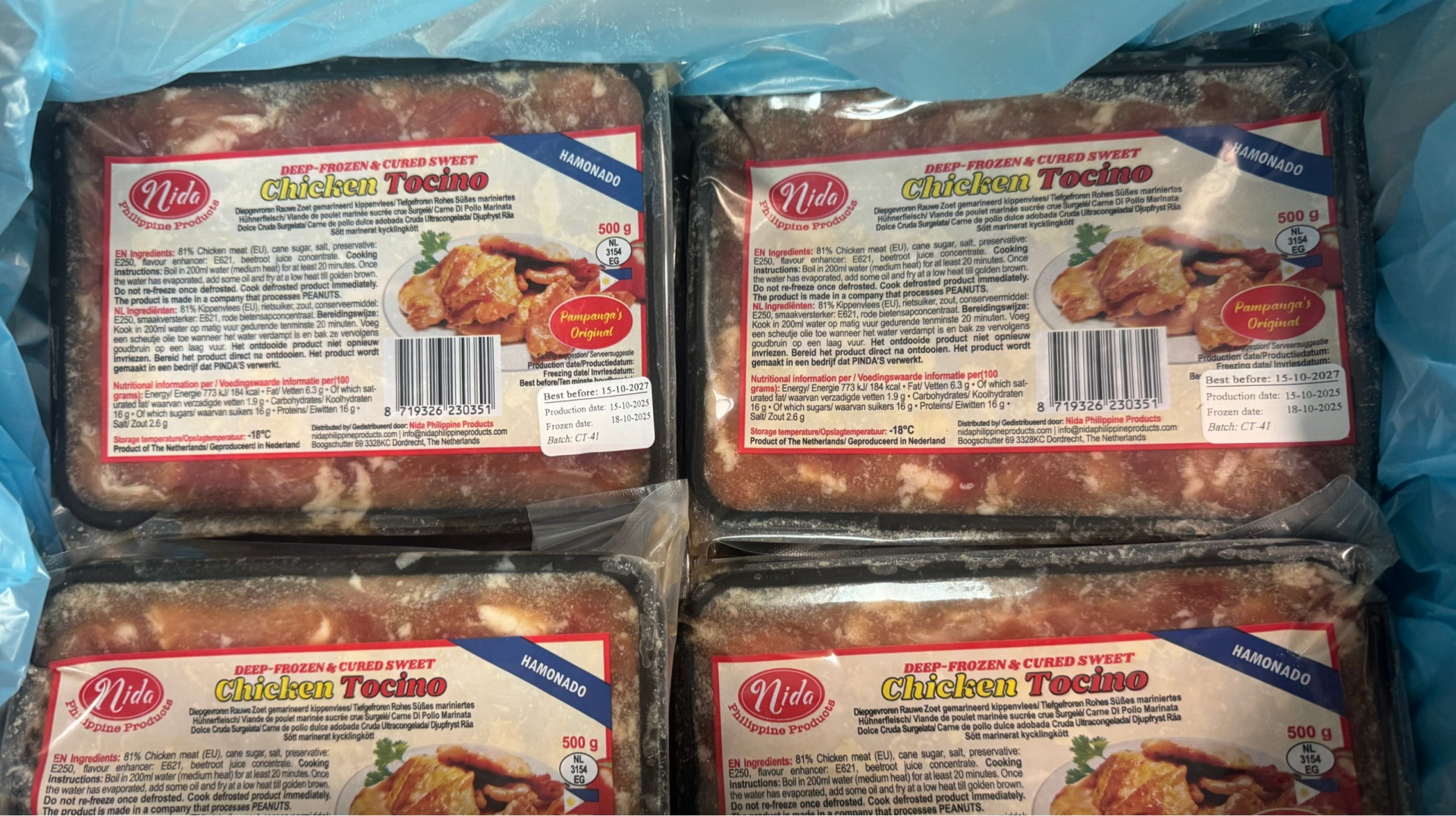 Nida Chicken Tocino 500g