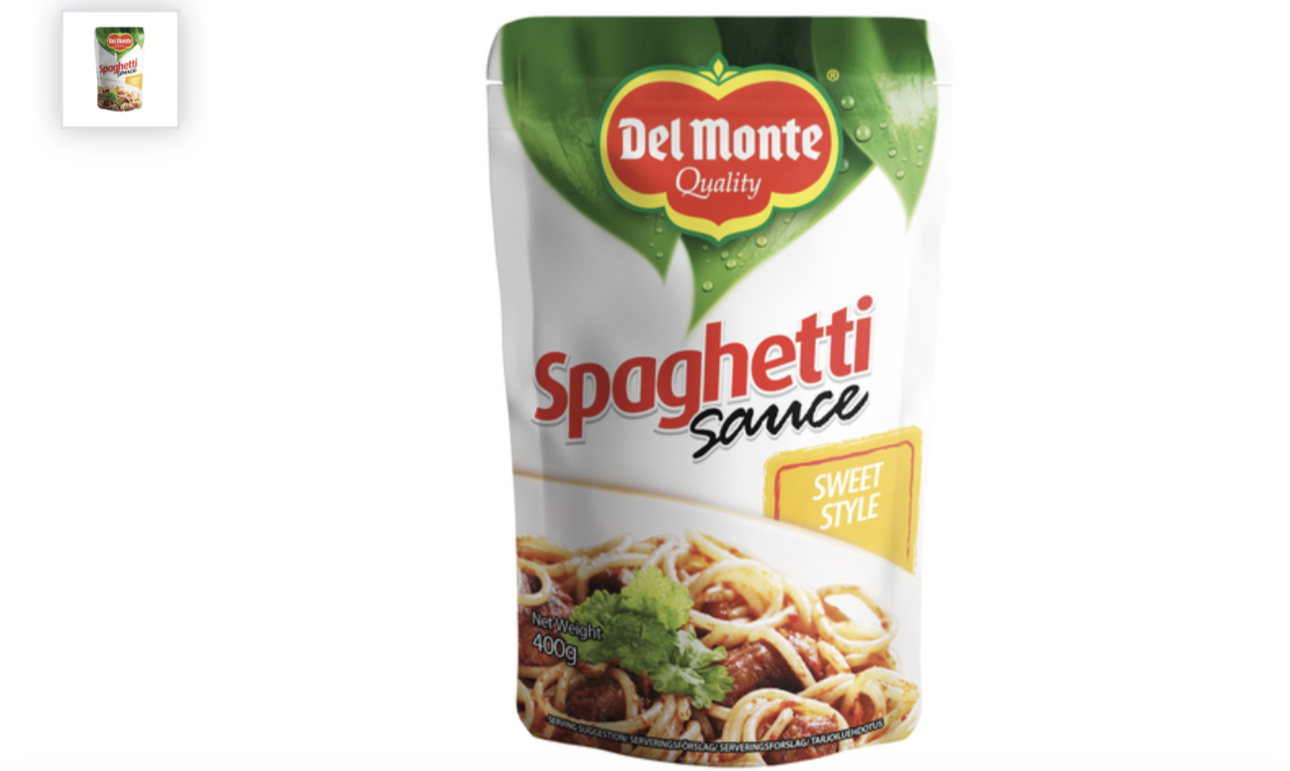 Sauce Spaghetti Sweet DELMONTE Btl 400g