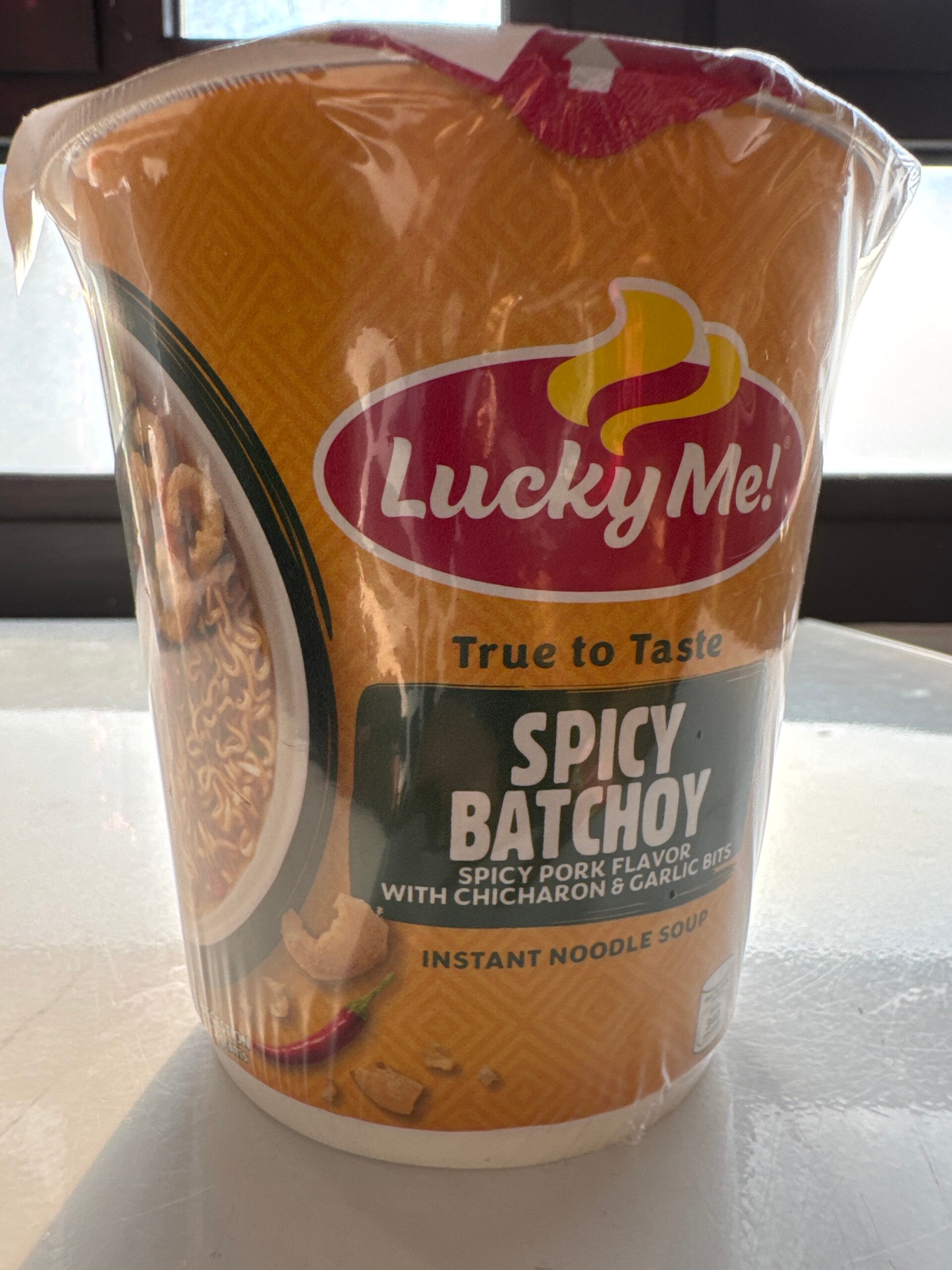 Lucky Me Spicy Batchoy Cup Noodles