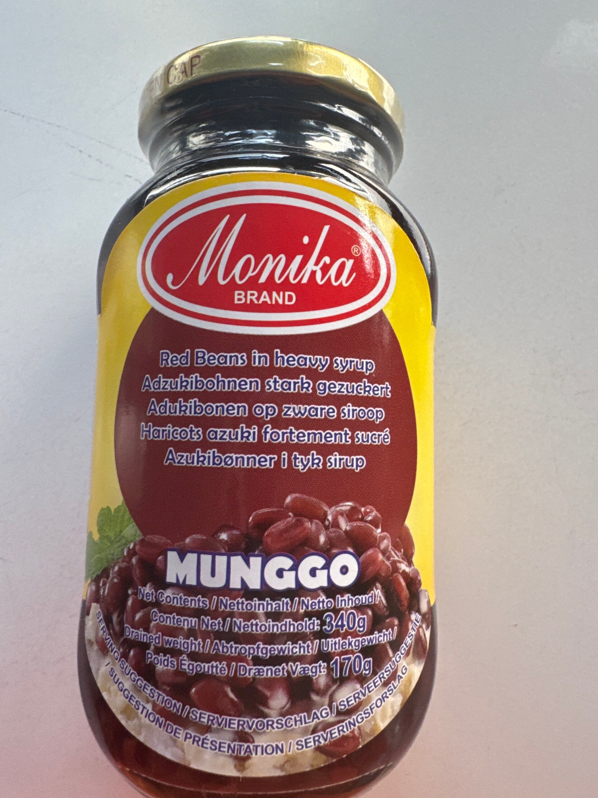Munggo in heavy syrup