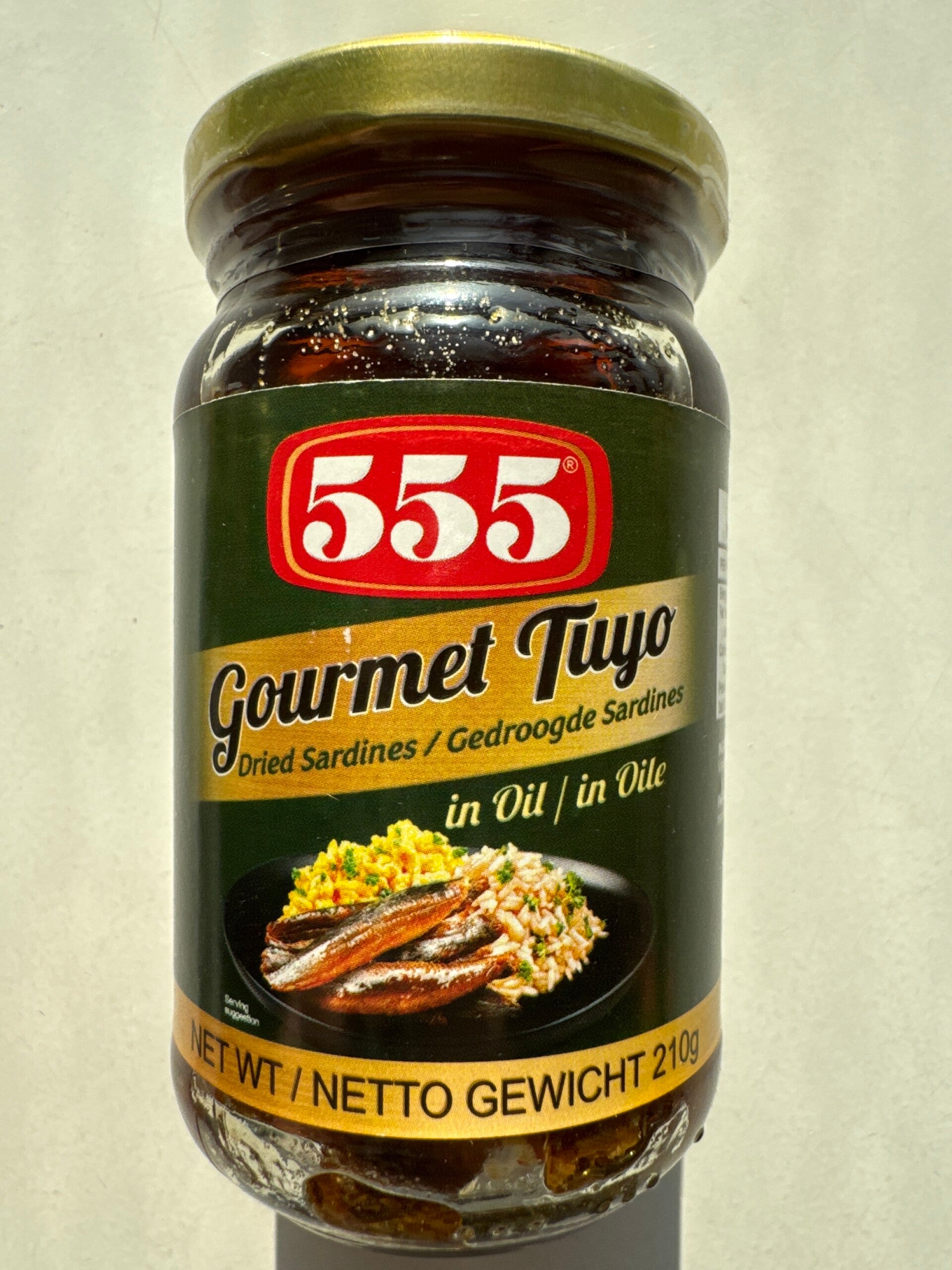 GOURMET TUYO (HERRING) IN CORN OIL  210g