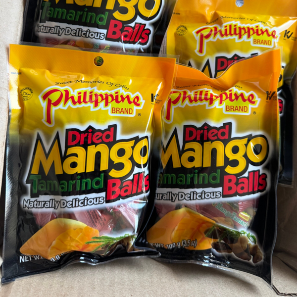 Dried Mango & Tamarind Balls 100g Philippines