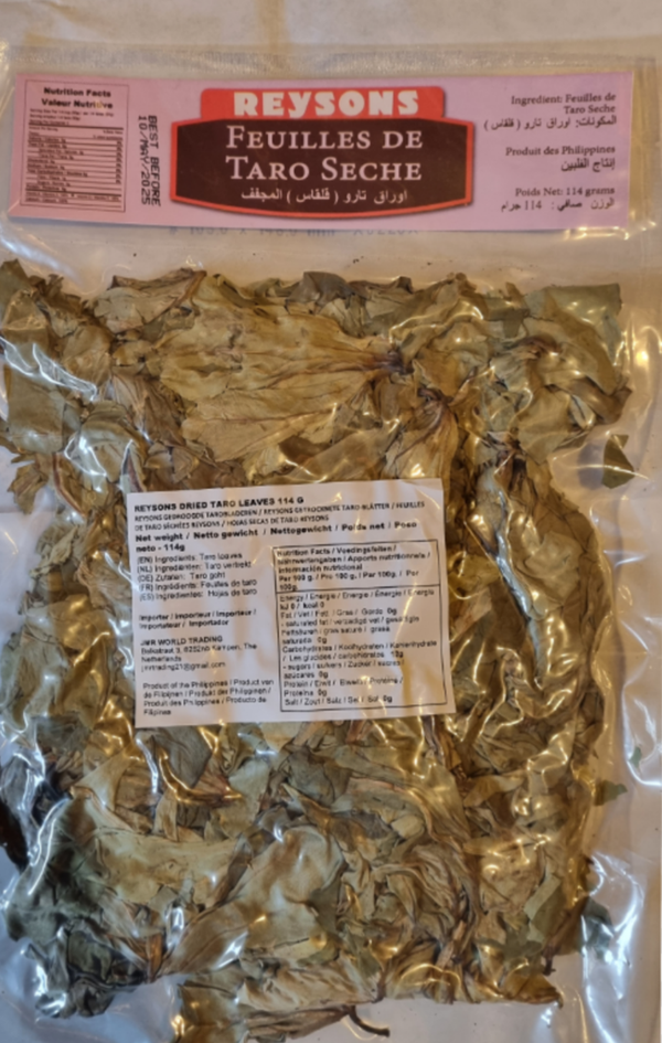 REY DRIED TARO LEAVES